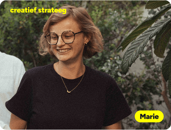 Marie, creatief strateeg bij eqip
