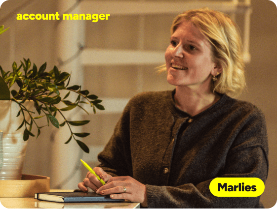 Marlies, account manager bij eqip agency